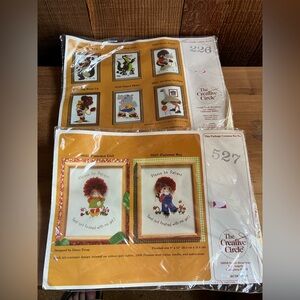 The Creative Circle (Lot Of 2) Kits #527 Patience Boy #226 Goal Kick